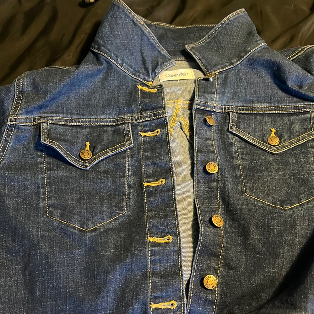 Calvin Klein size small denim jacket